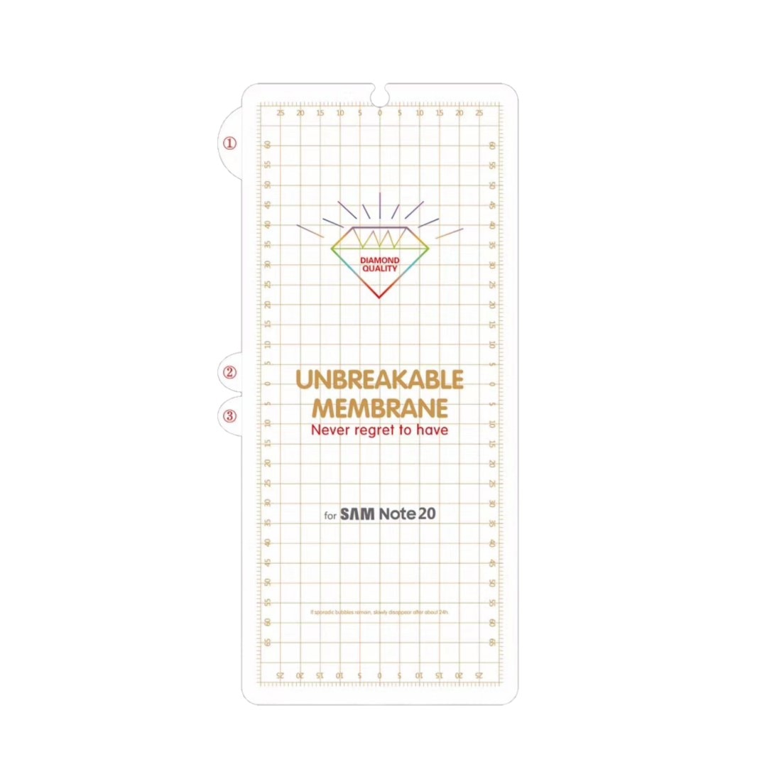 Protectie ecran din membrana TPU compatibila cu Samsung Note 20