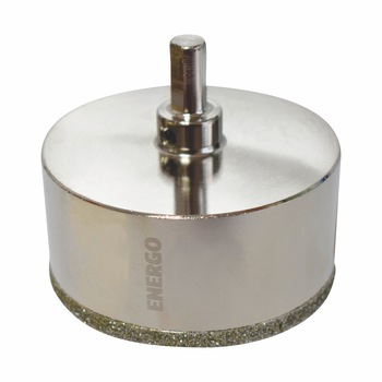 Carota diamantata gresie granit marmura 40MM L-45 MM gaurire umeda bormasina ENERGO Carota diamantata gresie granit marmura 40MM L-45 MM gaurire umeda bormasina ENERGO