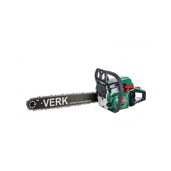 Drujba pe benzina Verk VCS6000A, 5 Cp, 58 cmc, 2 lame 45 cm, 2 lanturi, AKT Drujba pe benzina Verk VCS6000A, 5 Cp, 58 cmc, 2 lame 45 cm, 2 lanturi, AKT