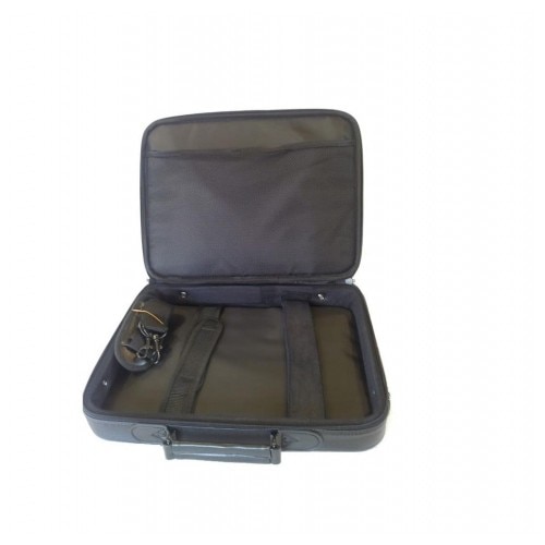 Geanta pentru NoteBook de 15.1"-15.6 ", piele sintetica, neagra