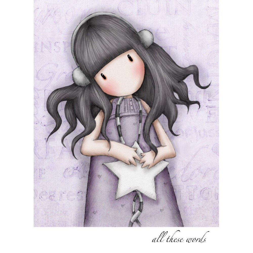 Felicitare Gorjuss-All These Words