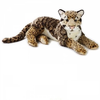Jucarie din plus National Geographic Leopard de zapada 65 cm Jucarie din plus National Geographic Leopard de zapada 65 cm