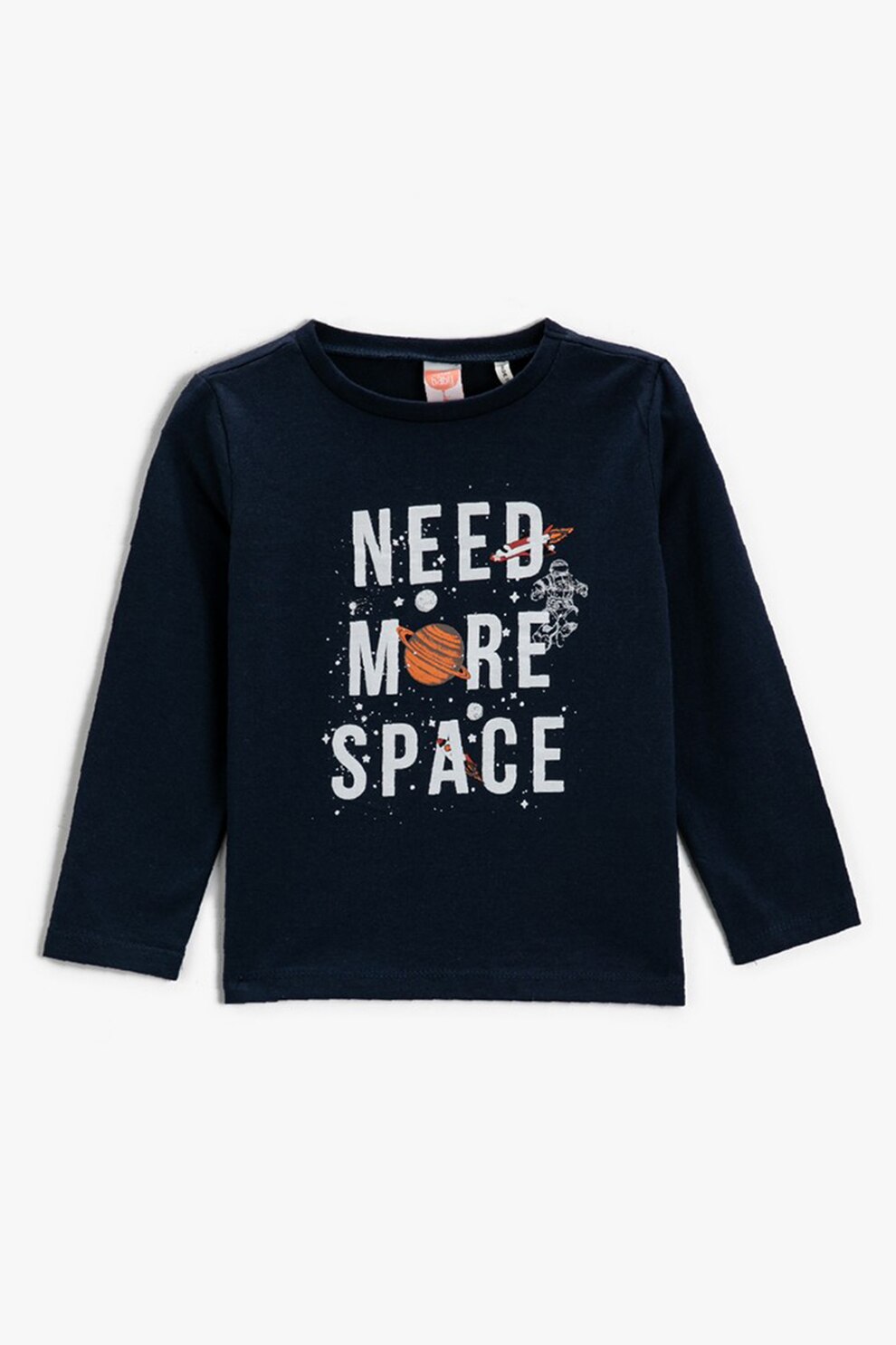 KOTON, Bluza din bumbac cu imprimeu, Negru