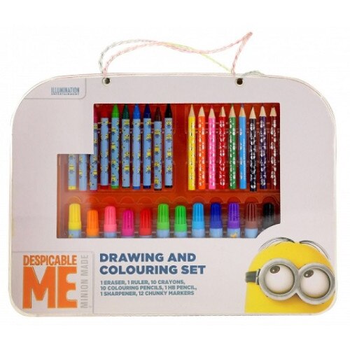 Set de desen si colorat Despicable me 36 piese