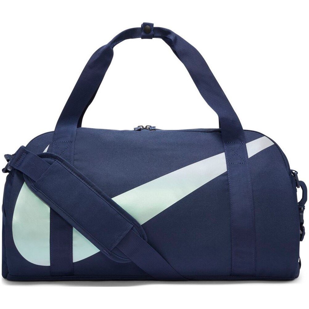 Geanta sport Nike Gym Club pentru copii, Midnight Navy/Iridescent