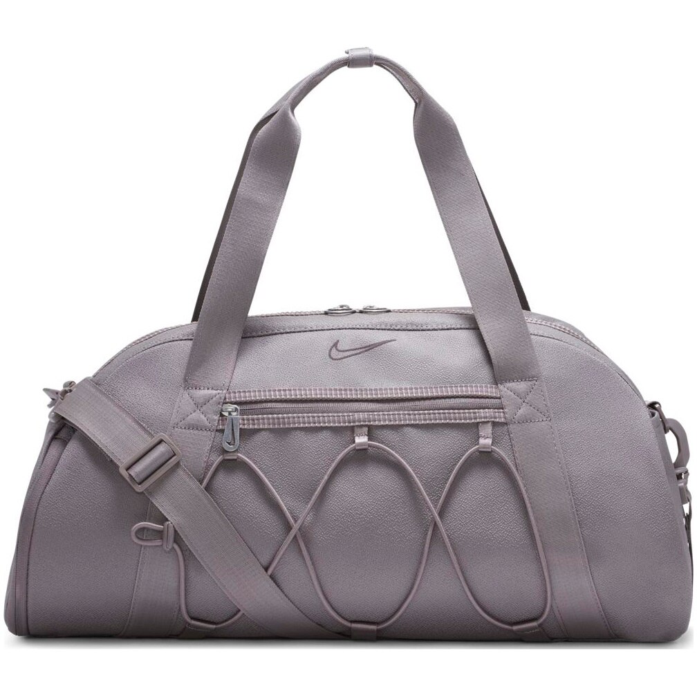 Geanta sport Nike One Club pentru femei, Cave Stone/Dark Chocolate