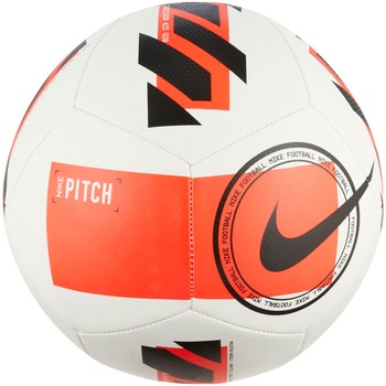 Minge fotbal Nike Pitch Unisex, White/Bright Crimson/Black, 5 Minge fotbal Nike Pitch Unisex, White/Bright Crimson/Black, 5