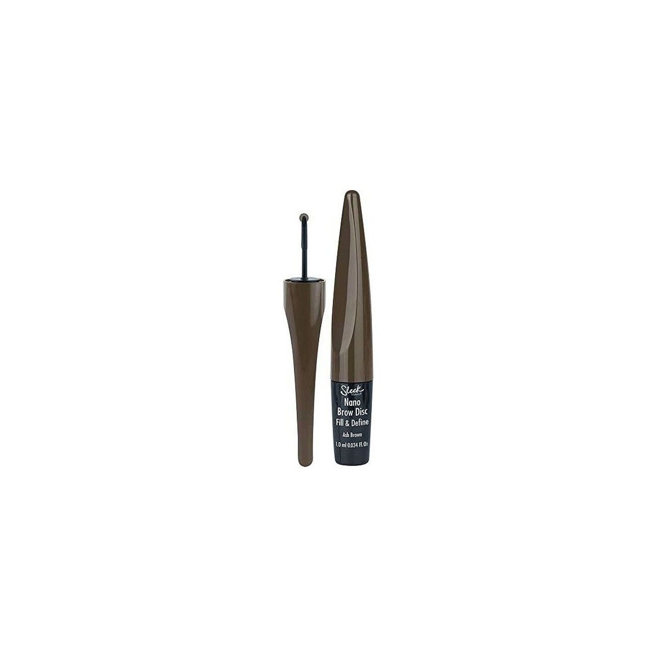 Creion de Sprancene Nano Brow Disc Fill & Define Sleek Ash Brown 1 ml, 3g