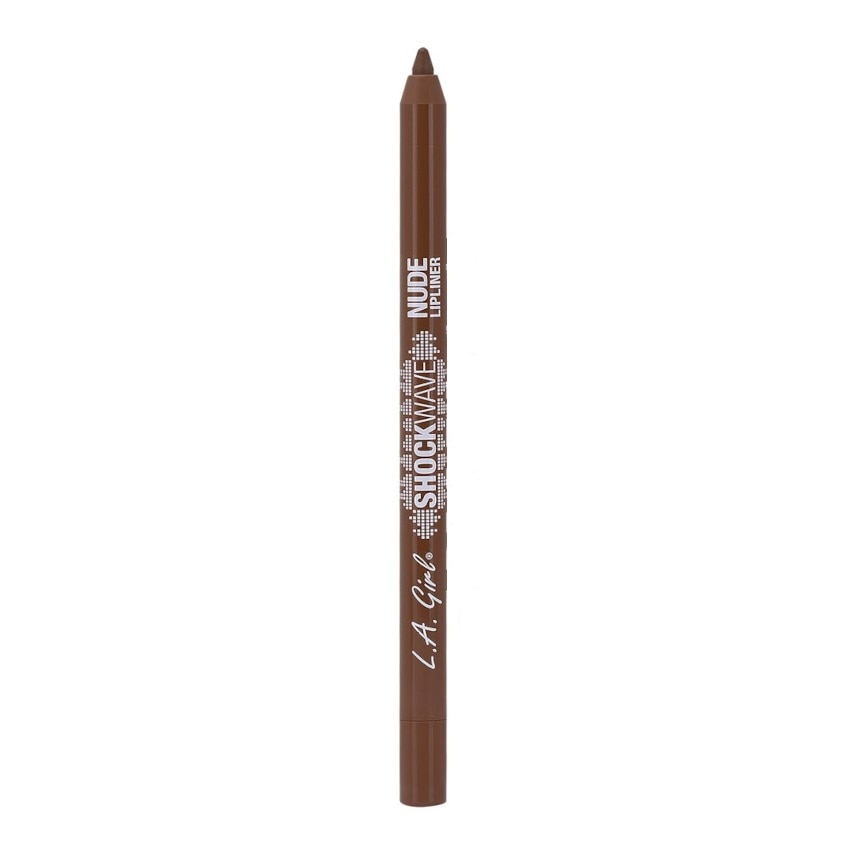 Creion de buze waterproof, ultrarezistent L.A. Girl Shockwave Nude Lipliner, 1.2g - 745 Chai Latte