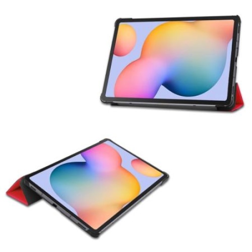 Husa Book Cover compatibila cu Samsung Galaxy Tab S6 Lite 10.4", Rosu-TELGORBCS®