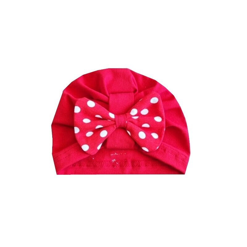 Turban Miruna, rosu cu fundita