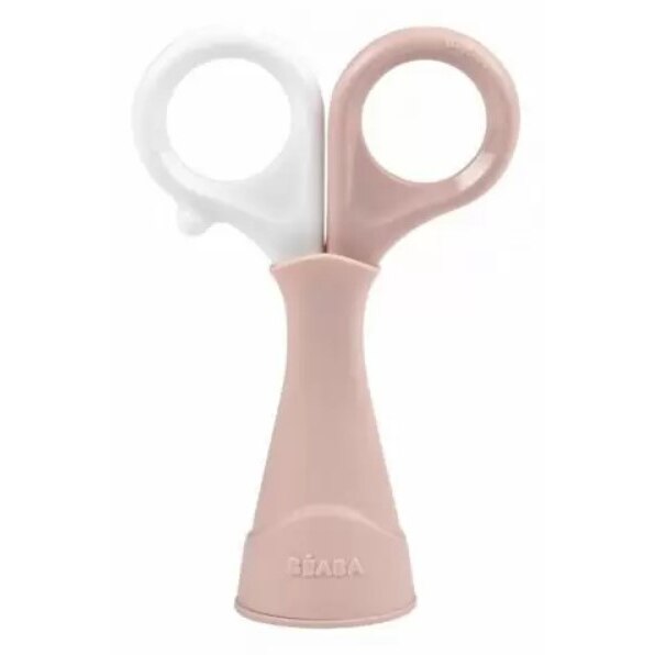 Forfecuta pentru bebelusi Beaba cu protectie varf, Roz