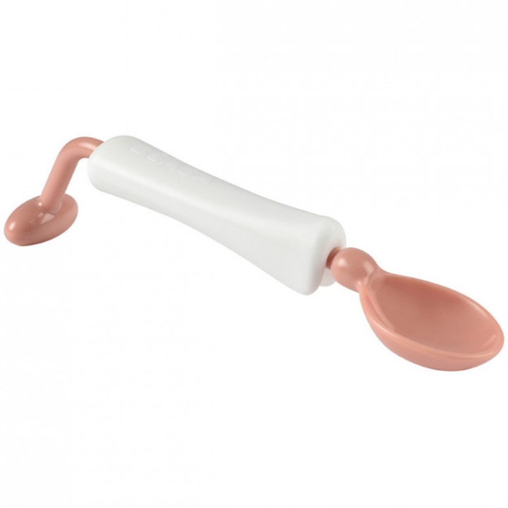 Beaba 360° forgatható kanál, Rózsaszín