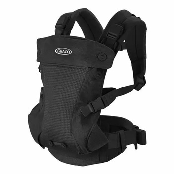Marsupiu Graco Cradle Me Onix Black 4 in 1, pana la 16 kg, Negru Marsupiu Graco Cradle Me Onix Black 4 in 1, pana la 16 kg, Negru