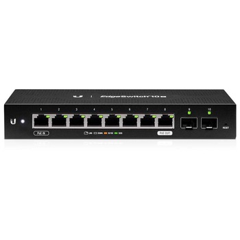 Switch Ubiquiti EdgeSwitch® 10X ES-10X, 10-Port Gigabit, PoE Switch Ubiquiti EdgeSwitch® 10X ES-10X, 10-Port Gigabit, PoE