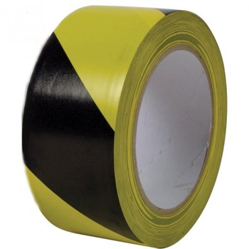 Banda marcare/avertizare adeziva galben/negru 50MM X 33M ENERGO Banda marcare/avertizare adeziva galben/negru 50MM X 33M ENERGO