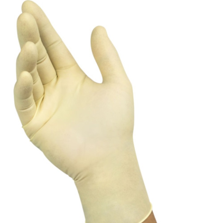 Manusi Microflex 63864 Latex fara pudra Large 100 buc