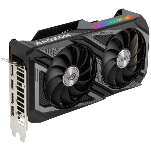 Placa video ASUS ROG Strix Radeon™ RX 6600 XT, 8GB GDDR6, 128-bit