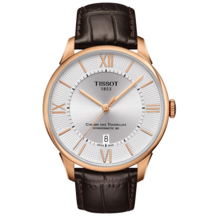 Мъжки часовник Tissot CHEMIN DES TOURELLES POWERMATIC 80 T0994073603800