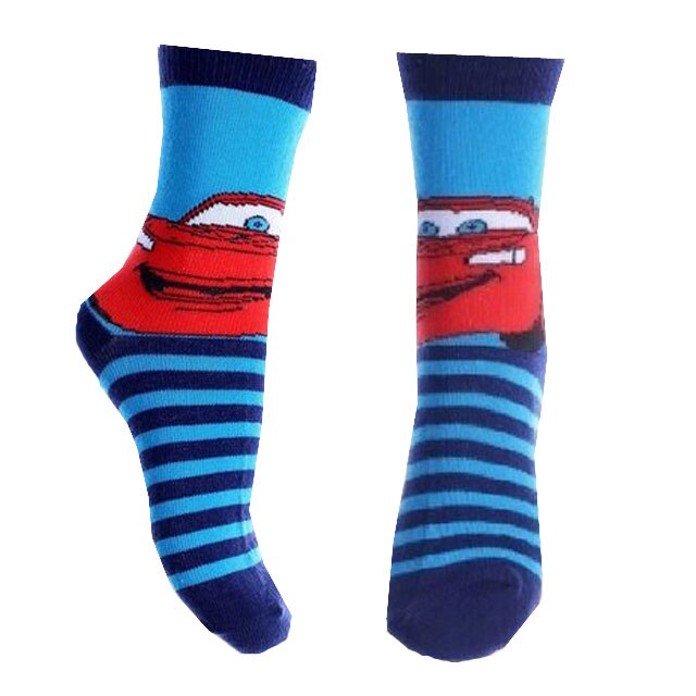 Sosete, Cars, albastre cu dungi bluemarin 27-30