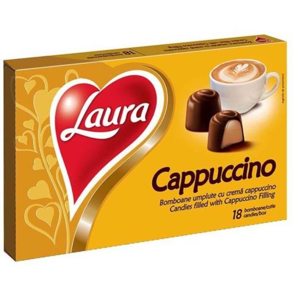 Bomboane cu Crema de Cappuccino Laura, 140 g