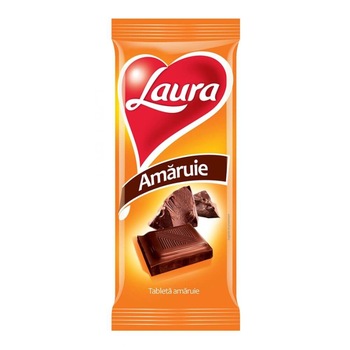 Ciocolata Amaruie Laura, 80 g Ciocolata Amaruie Laura, 80 g