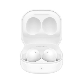 Casti wireless Samsung Galaxy Buds 2, Microfon, Alb