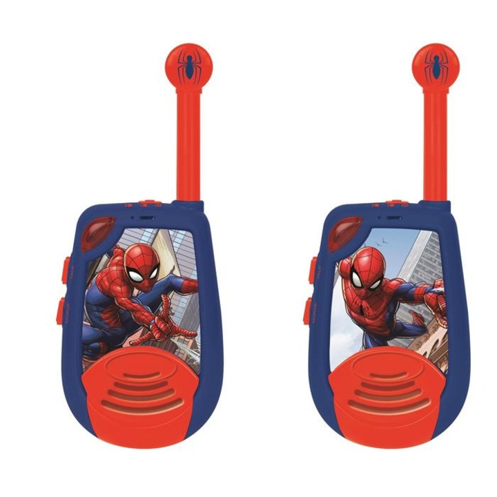 Walkie Talkie Station Signal 100 méter Lexibook SpiderMan