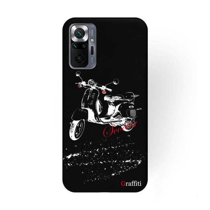 Калъф за телефон Xiaomi Redmi Note 10 Pro / Note 10 Pro Max - Графити No.184 силиконов кейс с шарка