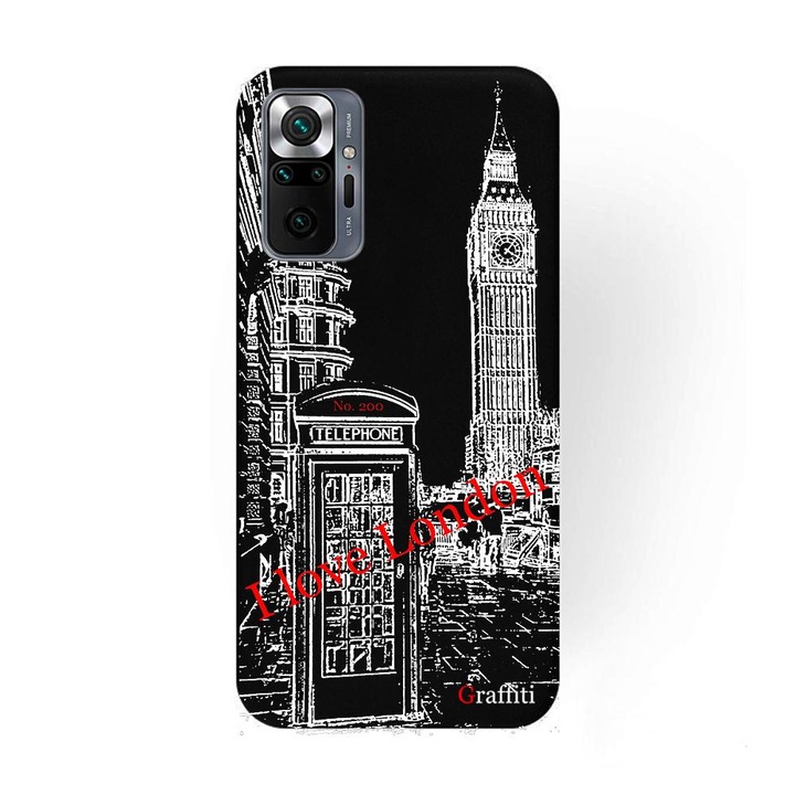 Telefontok Xiaomi Redmi Note 10 Pro / Note 10 Pro Max - Graffiti No. 200 mintás szilikon tok