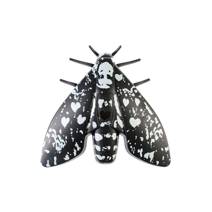 Detector fum Jalo, Lento 10 ‎J4C-02, cu baterii, Negru