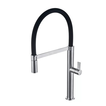 Baterie bucatarie cu pipa flexibila, alama sanitara, crom, CF2044 Baterie bucatarie cu pipa flexibila, alama sanitara, crom, CF2044
