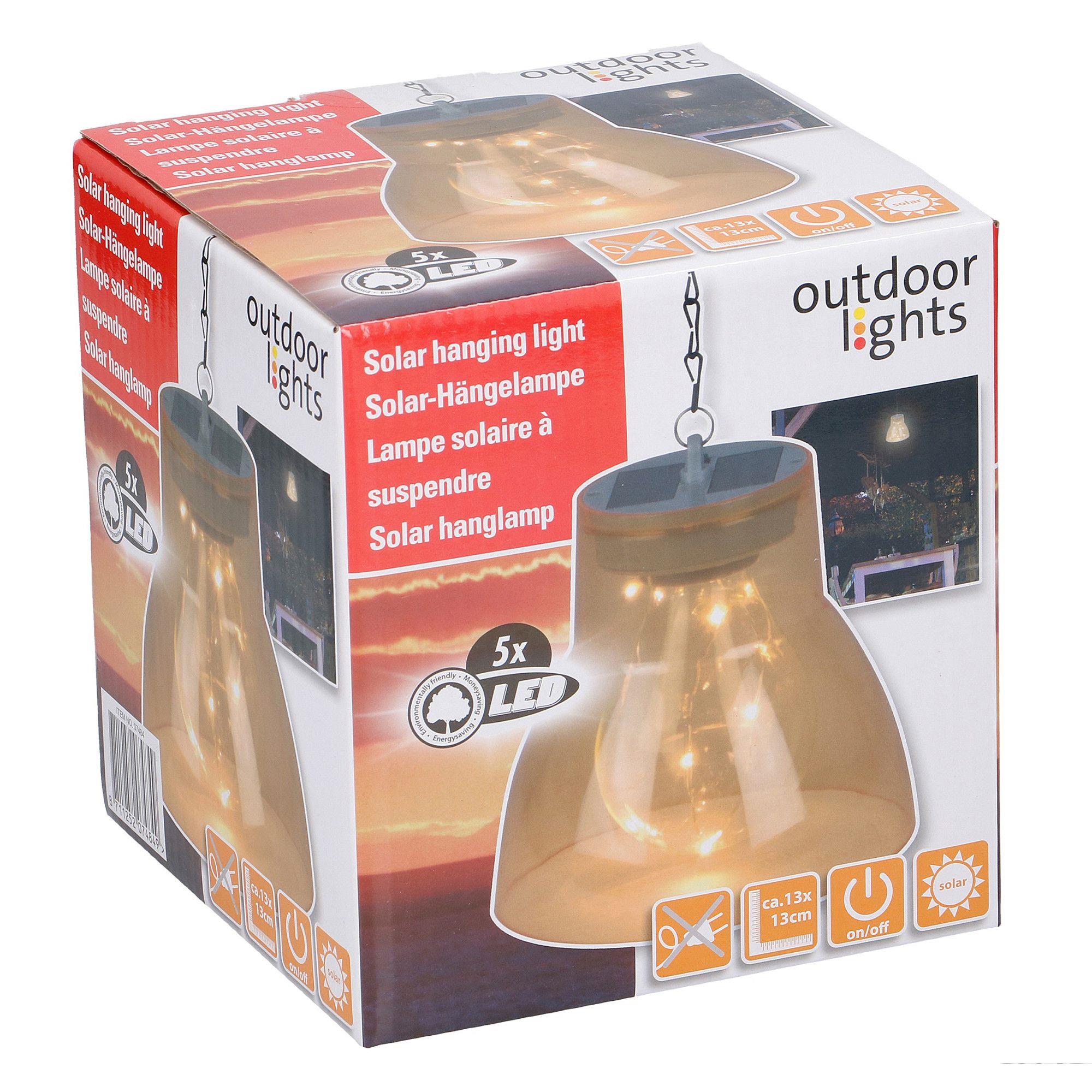 Lampa LED exterior ProGarden, De gradina, Multicolor