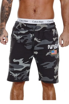 Pantaloni scurti barbati Redox SH3711 Camo Negru Pantaloni scurti barbati Redox SH3711 Camo Negru