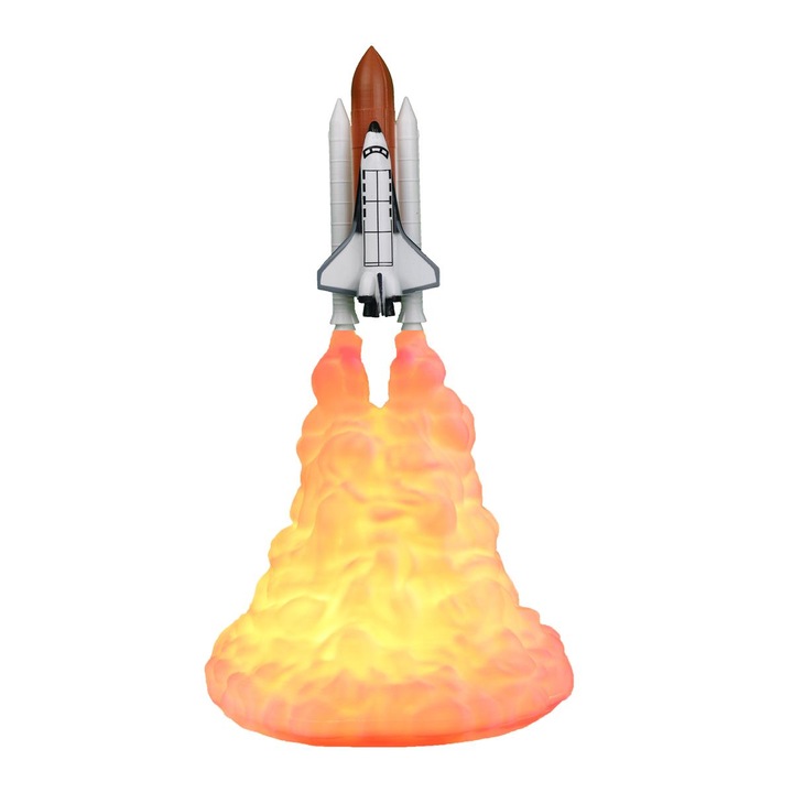 Lampa de veghe 3D Rocket, Take off