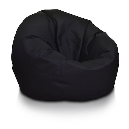 Fotoliu puf Lazyboy Cloud XL Negru, dehusabil, Dirtproof, Interior/exterior, impermeabil