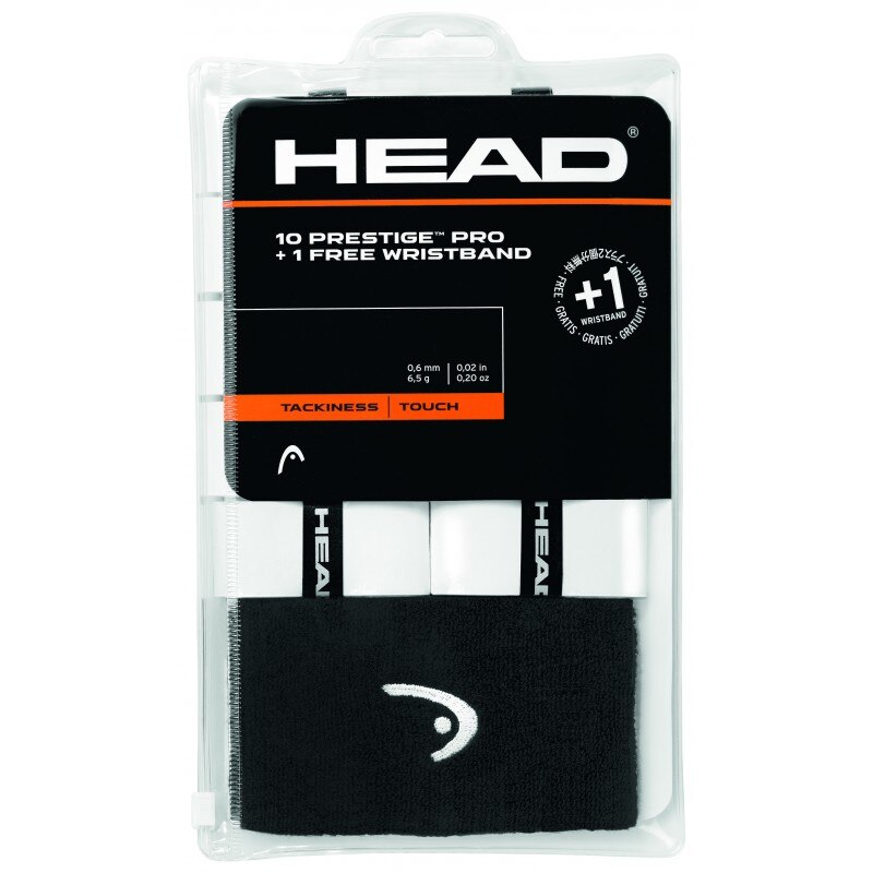 Overgrip Head , set 10 buc , Prestige Pro -alb