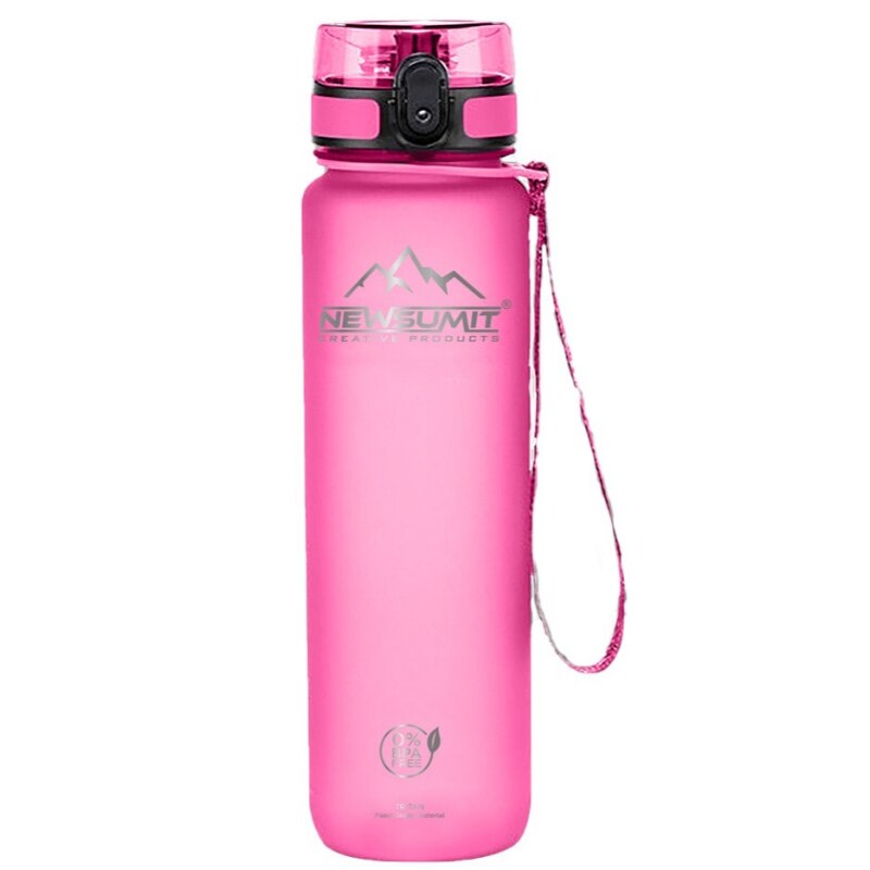 Botella de Agua Deportiva Superior - BPA free -350ml - Rosa - NEWSUMIT