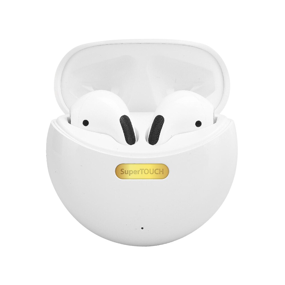 Casti Bluetooth Super TOUCH, alb