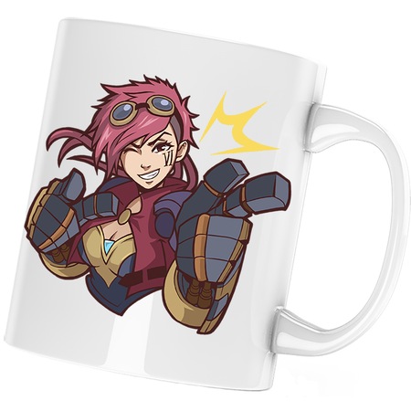 Чаша League of Legends LoL VI Champion, Бял, 330 мл - eMAG.bg