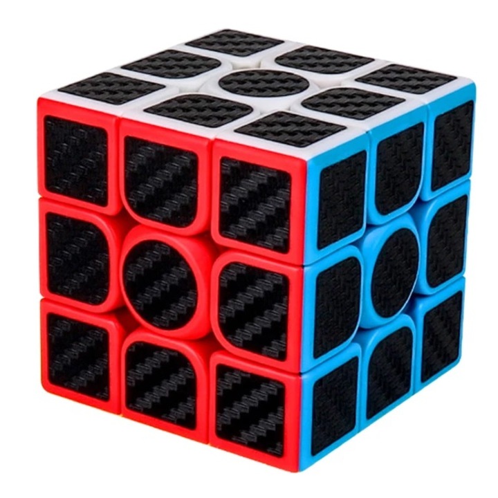 BV Rubik kocka 3x3x3, Moyu Meilong szénszálas, 176CUB