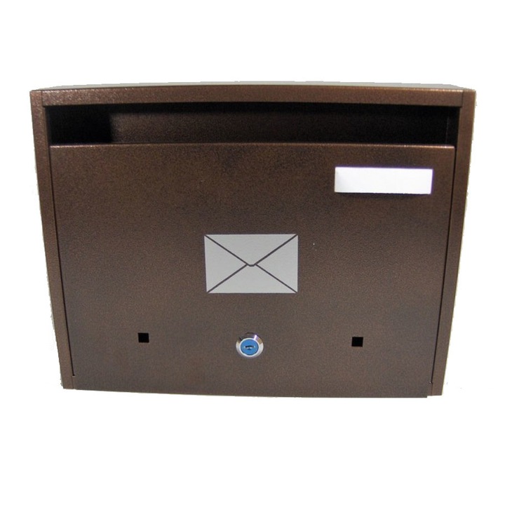 Postaláda lépcsőházi nagy barna