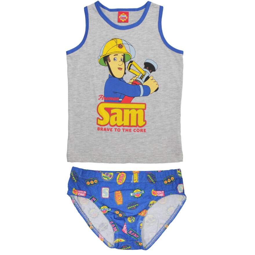 Set maieu si chilot, Sam, Brave to the Core, gri