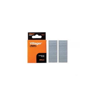 Set capse pentru capsator fara fir 19 mm, 1000 bucati Villager VL060647 Set capse pentru capsator fara fir 19 mm, 1000 bucati Villager VL060647