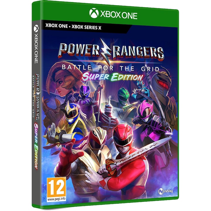 Power Rangers Battle For The Grid Super Edition Xbox One és Xbox Series X Játékszoftver