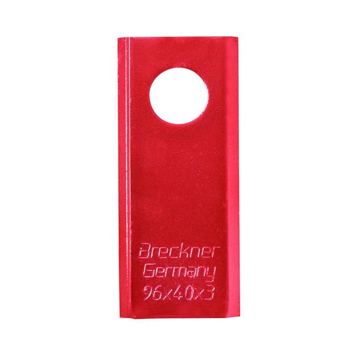 Set 25 buc lame dreapta pentru cositoare rotativa Breckner Germany 96x40x3