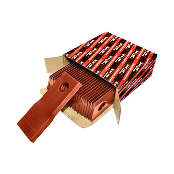 Set 25 buc lame cositoare rotativa stanga 120x48x4mm 18,5mm Breckner Germany Set 25 buc lame cositoare rotativa stanga 120x48x4mm 18,5mm Breckner Germany