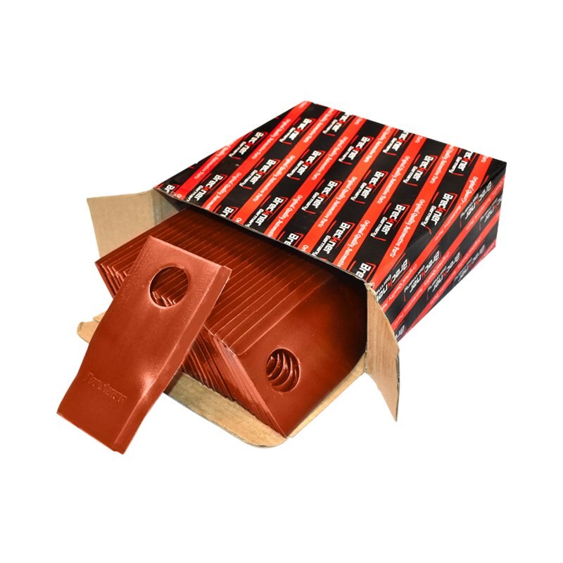 Set 25 buc lame torsionate, sens de rotatie dreapta pentru cositoare rotativa 93x49x3mm 19mm Breckner Germany