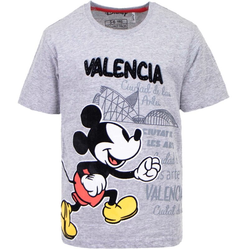 Tricou gri, Valencia, Mickey Mouse