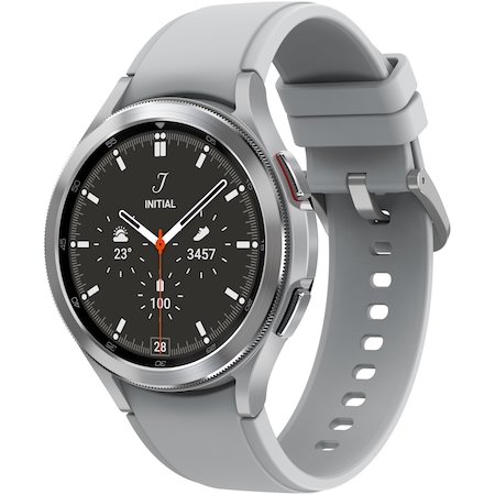 Часовник Smartwatch Samsung Galaxy Watch4, 46mm, LTE, Classic, Silver